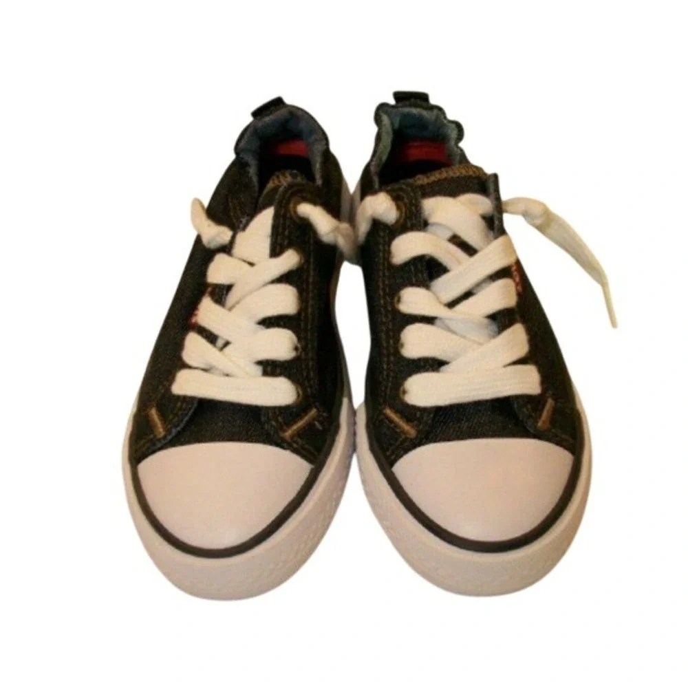 Levis‎ Kids Girls Stan G Blue Denim Sneakers shoes size 13